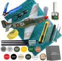 MODEL samolotu do sklejania MUSTANG P-51 III Plastyk Skala 1:72