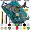 MODEL samolotu do sklejania De Havilland Mosquito FB Mk.VI Tamiya Skala 1:72