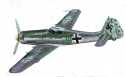 MODEL niemiecki samolot do sklejania Focke Wulf Fw 190D-9 DORA