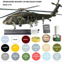 MODEL śmigłowca UH-60A Black HAWK Hasegawa Skala 1:72_D3_00433
