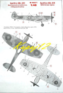 MODEL plastikowy samolot SPITFIRE Mk.XVI Polski Dywizjon 308 + mata modelarska, klej do modeli, farba , pędzlel, lakier .....