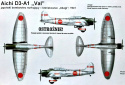 Model samolotu AICHI D3-AI Pearl Harbor + mata A3, farb, klej modelarski, pędzelki do modeli ... STARTOWY ZESTAW DLA MODELARZA