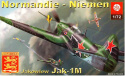 MODEL samolotu Jakowlew JAK-1M Normandie - Niemen Zestaw: podkład, farby modelarskie, lakier, wash MODEL samolotu Jakowlew JAK-1M Normandie - Niemen Zestaw: podkład, farby modelarskie, lakier, wash