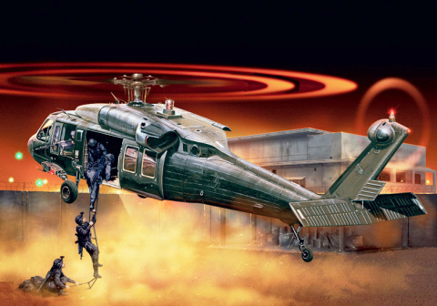PLASTIKWY MODEL śmigłowc helikopter UH-60 Black Hawk "Night Raid" mata, farby do modeli, lakier... ZESTAW STARTOWY MODELARZA PLASTIKWY MODEL śmigłowc helikopter UH-60 Black Hawk "Night Raid" mata, farby do modeli, lakier... ZESTAW STARTOWY MODELARZA