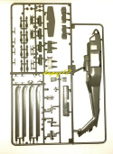 PLASTIKWY MODEL śmigłowc helikopter UH-60 Black Hawk "Night Raid" podkład, farby do modeli, lakier... ZESTAW STARTOWY MODELARZA