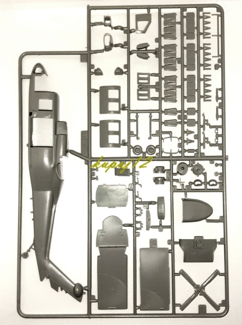 PLASTIKWY MODEL śmigłowc helikopter UH-60 Black Hawk "Night Raid" podkład, farby do modeli, lakier... ZESTAW STARTOWY MODELARZA