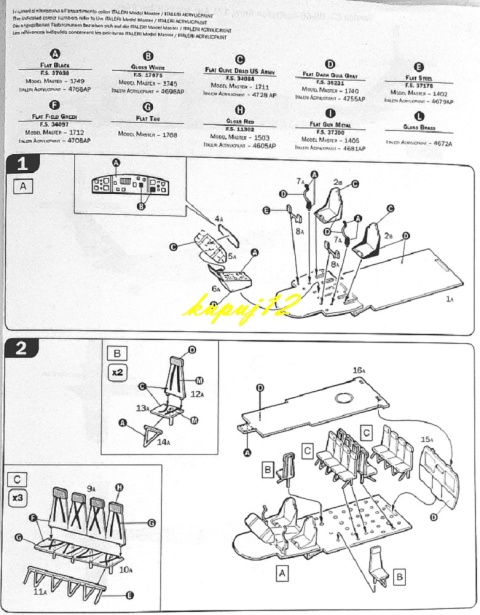 PLASTIKWY MODEL śmigłowc helikopter UH-60 Black Hawk "Night Raid" podkład, farby do modeli, lakier... ZESTAW STARTOWY MODELARZA