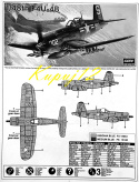 MODEL samolotu do sklejania Corsair F4U-4B Korean War Academy Skala 1:48