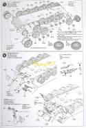 MODEL plastikowy do sklejania czołg Panzer Kampfwagen VI Tiger II King Tiger, Tygrys Królewski, skala 1:35 + klej, farby...