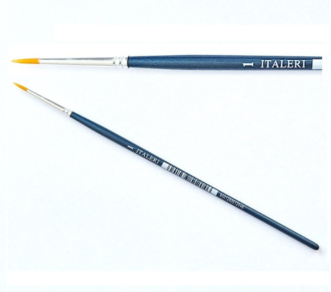 Pędzelek pędzel modelarski Italeri 51204 Brush Synthetic Round okrągły 1 Pędzelek pędzel modelarski Italeri 51204 Brush Synthetic Round okrągły 1