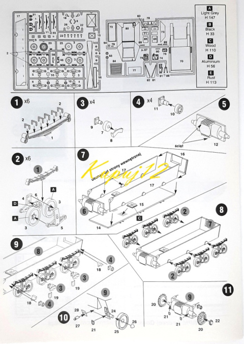 CZOŁG niemiecki pojazd dowodzenia SdKfz 135 Beobachtungswagen RPM Skala 1:35 CZOŁG niemiecki pojazd dowodzenia SdKfz 135 Beobachtungswagen RPM Skala 1:35