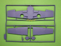 MODEL samolotu Messerschmitt Bf 109F-4 z personelem ICM Skala 1:48