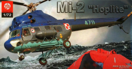 MODEL śmigłowca, helikoptera do sklejania Mi-2 Hoplite Plastyk Skala 1:72