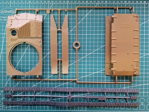 Czołg, amerykańska haubica samobieżna M109 Italeri skala 1:35 6589