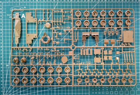 Czołg, amerykańska haubica samobieżna M109 Italeri skala 1:35 6589