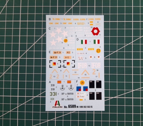 Czołg, amerykańska haubica samobieżna M109 Italeri skala 1:35 6589