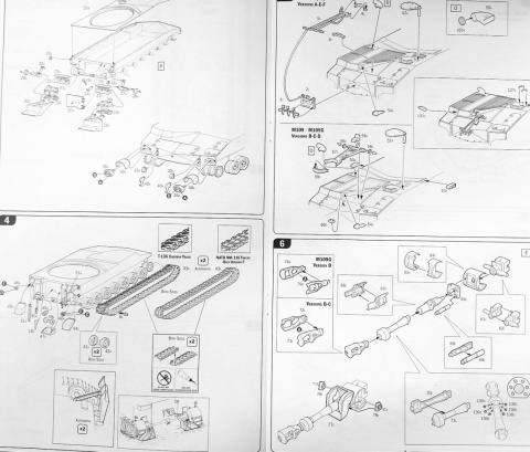 Czołg, amerykańska haubica samobieżna M109 Italeri skala 1:35 6589