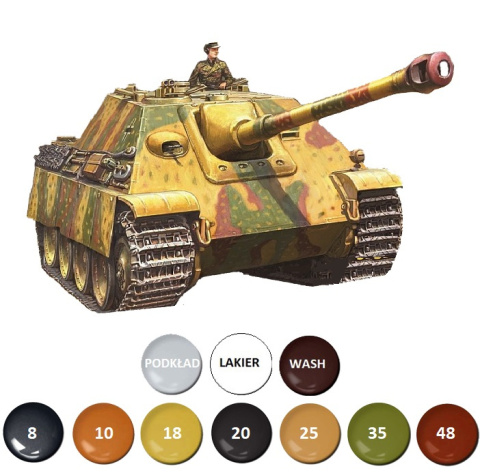CZOŁG model do sklejania, JAGDPANTHER niszczyciel czołgów Zvezda skala 1:72 5042 CZOŁG model do sklejania, JAGDPANTHER niszczyciel czołgów Zvezda skala 1:72 5042