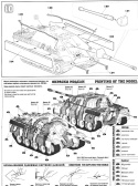 MODEL czołgu do sklejania, JAGDPANTHER niszczyciel czołgów + mata modelarska A3, farby, podkład, lakier... skala 1:72