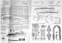 DUŻY plastikowy model do sklejania samolotu pasażerskiego Ił-86 + klej, 3 pędzle, farby....
