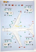 MODEL do sklejania samolotu Antonow An-124 Ruslan Zestaw: farba podkładowa, farby, lakier, wash