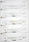 MODEL do sklejania samolotu Antonow An-124 Ruslan Zestaw: farby, lakier, wash, klej, pędzle