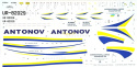 MODEL do sklejania samolotu Antonow An-124 Ruslan Zestaw: farby, lakier, wash, klej, pędzle