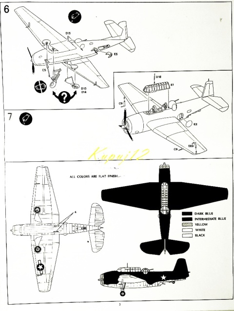 MODEL amerykańskiego samolotu torpedowo-bombowego Grumman TBF-1 Avenger + mata samogojąca A3, farby, klej, pędzle, podkład .... MODEL amerykańskiego samolotu torpedowo-bombowego Grumman TBF-1 Avenger + mata samogojąca A3, farby, klej, pędzle, podkład ....