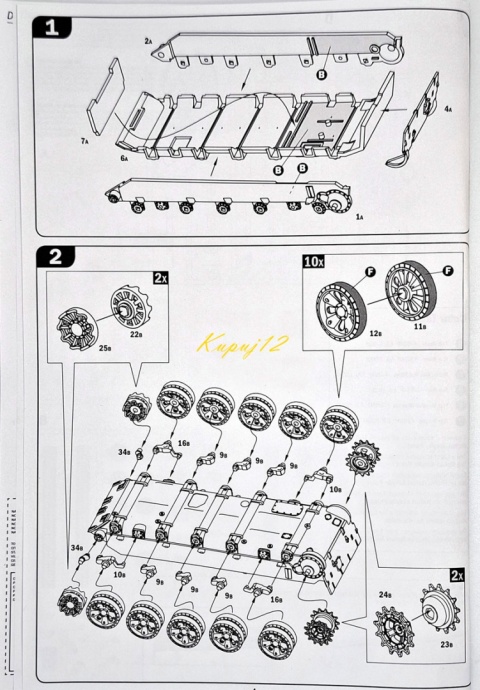 MODEL T-55A -55A – czołg podstawowy polskich dywizji pancernych + klej, pedzle, farby, lakier, wash