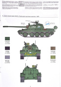 MODEL T-55A radziecki czołg Zestaw: farby, lakier, klej pędzle, taśma, wash