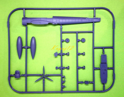 Model samolot do sklejania Messerschmitt Bf 110E Eduard Skala 1:72 7464