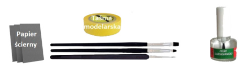 NAKAJIMA KI84 IA HAYATE plastikowy model do sklejania samolotu+ farby, lakier