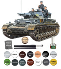 NIEMIECKI czołg Panzerkampfwagen Ausf.D Tamiya Skala 1:35