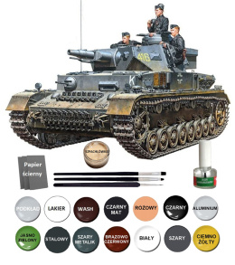 NIEMIECKI czołg Panzerkampfwagen Ausf.D Tamiya Skala 1:35