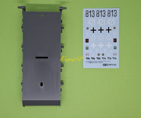 NIEMIECKI czołg Panzerkampfwagen Ausf.D Tamiya Skala 1:35