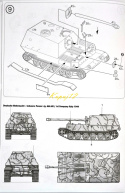 Sd.Kfz.184 NIEMIECKIE działo samobieżne Elefant plastikowy model do sklejania Italeri skala 1 72