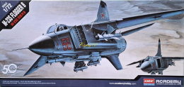 MODEL samolotu MiG 23S Flogger B + podkład, lakier, farby, klej, pędzelki