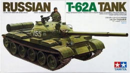 RADZIECKI czołg T-62A + farby, podkład, lakier, skala 1:35