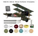 MODEL samolotu do sklejania skala 1:44 Fokker Dr.1 Smer 0805