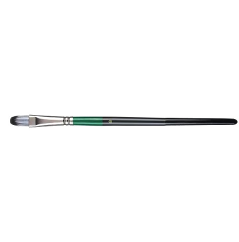 Pędzel, Pędzelek modelarski, malarski flat płaski koci język syntetyczny włos Nr. 8 Pędzel, Pędzelek modelarski, malarski flat płaski koci język syntetyczny włos Nr. 8