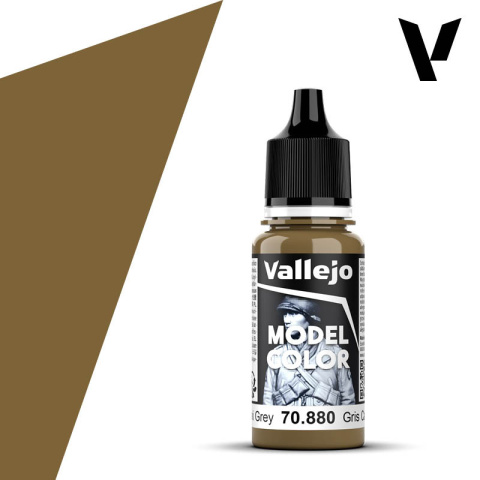 VALLEJO MODEL COLOR 134 Farba modelarska aktylowa 70880 KHAKI GREY 18 ml VALLEJO MODEL COLOR 134 Farba modelarska aktylowa 70880 KHAKI GREY 18 ml
