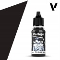 VALLEJO MODEL COLOR 191 Farba modelarska akrylowa 70950 BLACK 18ml