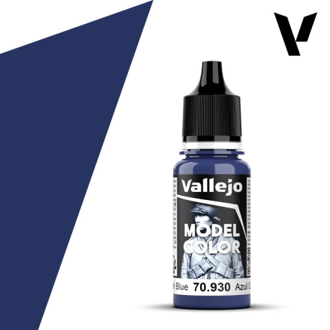 VALLEJO MODEL COLOR 061 Farba modelarska akrylowa 70930 DARK BLUE 18 ml