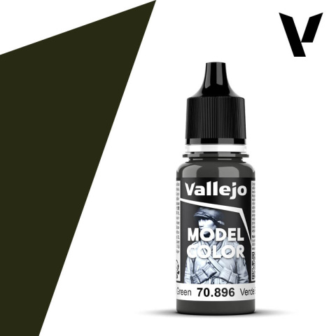 VALLEJO MODEL COLOR 102 Farba modelarska akryl 70896 EXTRA DARK GREEN 18 ml