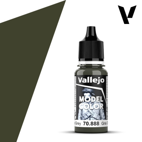 VALLEJO MODEL COLOR 107 Farba modelarska aktylowa 70888 OLIVE GREY 18 ml VALLEJO MODEL COLOR 107 Farba modelarska aktylowa 70888 OLIVE GREY 18 ml