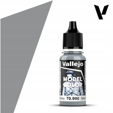 VALLEJO MODEL COLOR 177 Farba modelarska akrylowa 70990 LIGHT GREY 18 ml VALLEJO MODEL COLOR 177 Farba modelarska akrylowa 70990 LIGHT GREY 18 ml