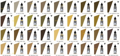 VALLEJO MODEL COLOR 128 Farba modelarska akryl 70921 ENGLISH UNIFORM 18 ml