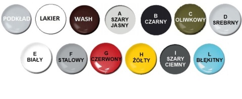 MODEL amerykańskiego śmigłowca AH-6 Night Fox Italeri Skala 1:72 + farby