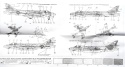 MODEL samolotu HAWKER HUNTER F Mk6 Plastyk Skala 1:72