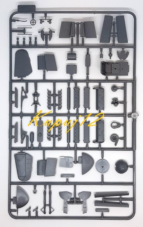 MODEL samolotu plastikowego Messerschmitt Bf 109F-2 ICM Skala 1:48